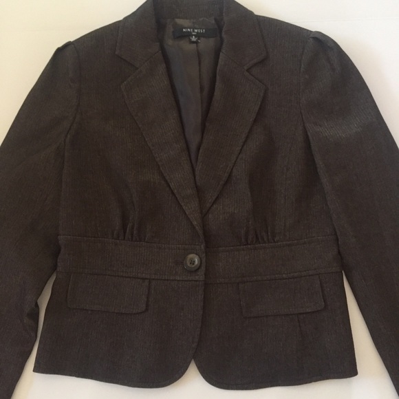 Nine West Jackets & Blazers - Nine West Blazer, Brown, 8